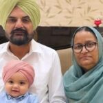 Sidhu Moose Wala, Sidhu Moose Wala parents, newborn baby boy, Balkaur Singh, Charan Kaur, Sidhu Moose Wala legacy, Punjabi music, Waheguru blessings, Sidhu Moose Wala tribute, Sidhu Moose Wala family photo, Sidhu Moose Wala's son, Sidhu Moose Wala song, emotional family moment, Sidhu Moose Wala news, grief and healing, Punjabi rap